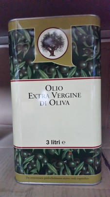 Olio Extravergine  d'Oliva lattina da 3Lt